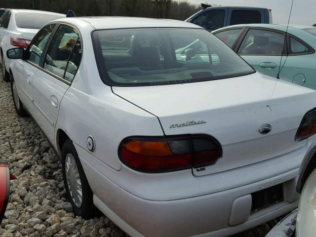 1G1ND52J22M676953 - 2002 CHEVROLET MALIBU WHITE photo 3