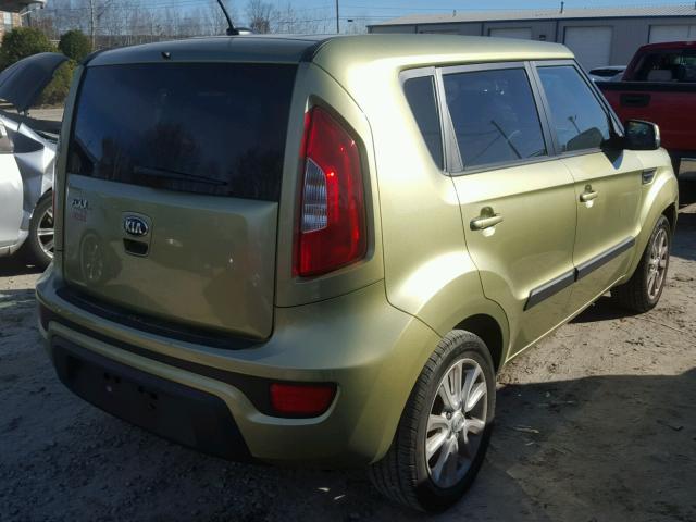 KNDJT2A67D7503774 - 2013 KIA SOUL + GREEN photo 4