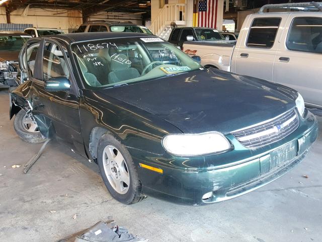 1G1NE52J42M557850 - 2002 CHEVROLET MALIBU LS Yaşıl foto 1