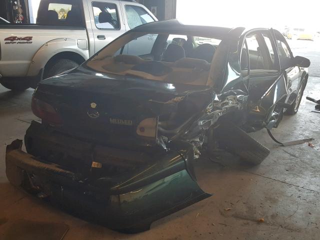 1G1NE52J42M557850 - 2002 CHEVROLET MALIBU LS Yaşıl foto 4