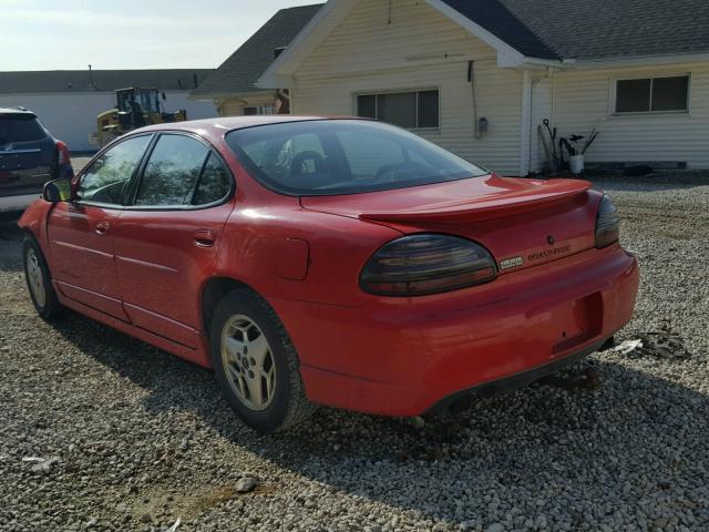 1G2WP52K51F203213 - 2001 PONTIAC GRAND PRIX RED photo 3