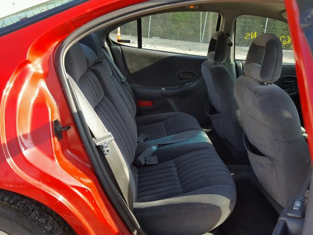 1G2WP52K51F203213 - 2001 PONTIAC GRAND PRIX RED photo 6