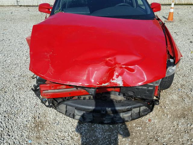 1G2WP52K51F203213 - 2001 PONTIAC GRAND PRIX RED photo 9