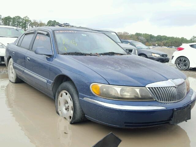 1LNLM97V7WY603394 - 1998 LINCOLN CONTINENTA BLUE photo 1