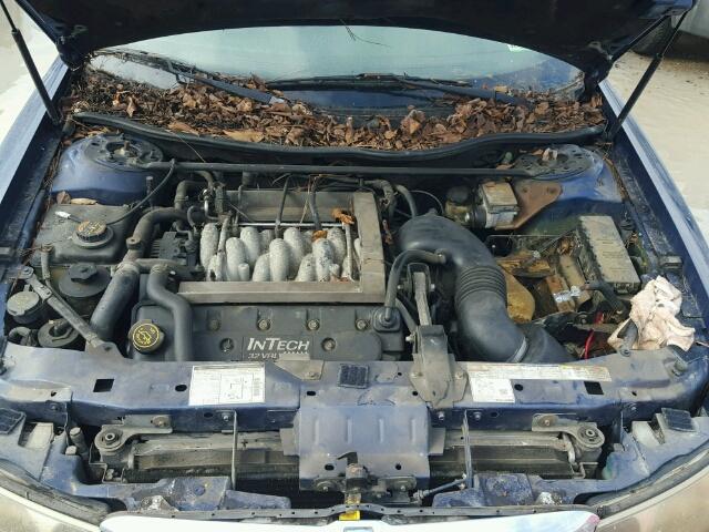 1LNLM97V7WY603394 - 1998 LINCOLN CONTINENTA BLUE photo 7