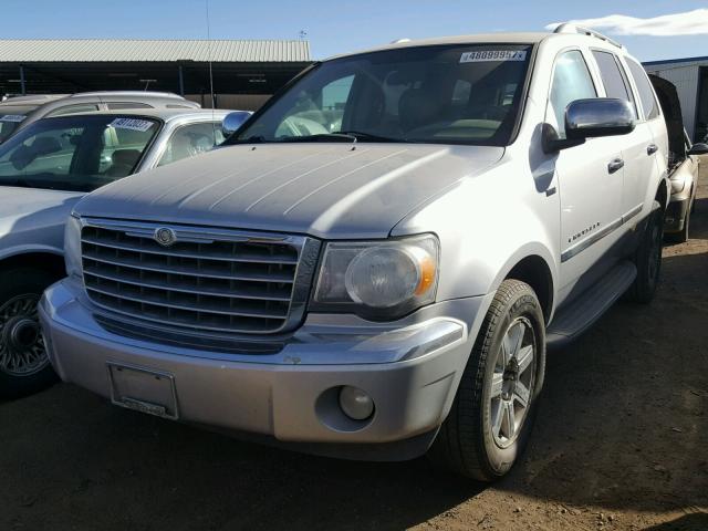 1A8HW58268F150572 - 2008 CHRYSLER ASPEN LIMI SILVER photo 2
