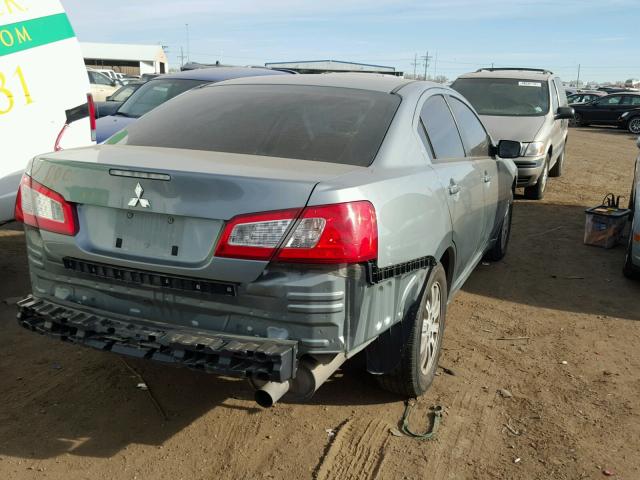 4A3AB36F49E007008 - 2009 MITSUBISHI GALANT ES GRAY photo 4