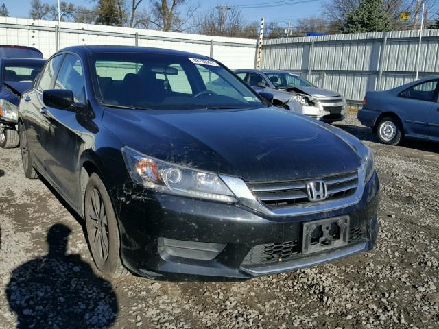 1HGCR2F31DA260537 - 2013 HONDA ACCORD LX BLACK photo 1