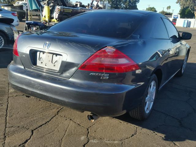 1HGCM82643A001816 - 2003 HONDA ACCORD EX BLUE photo 4