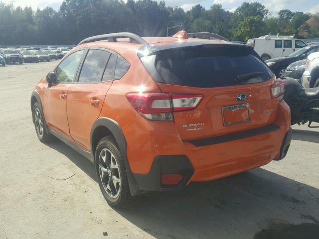 JF2GTADC7J8219915 - 2018 SUBARU CROSSTREK ORANGE photo 3