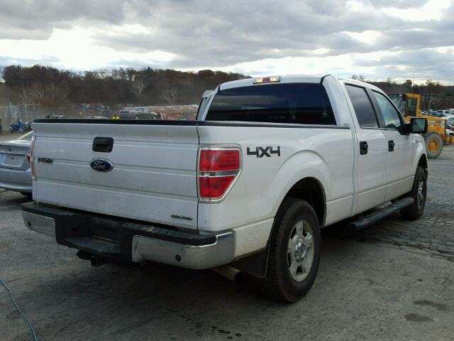 1FTFW1EF5CFB77267 - 2012 FORD F150 SUPER WHITE photo 4