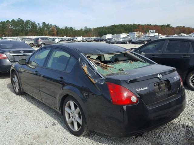 1N4BA41E06C829347 - 2006 NISSAN MAXIMA SE BLACK photo 3