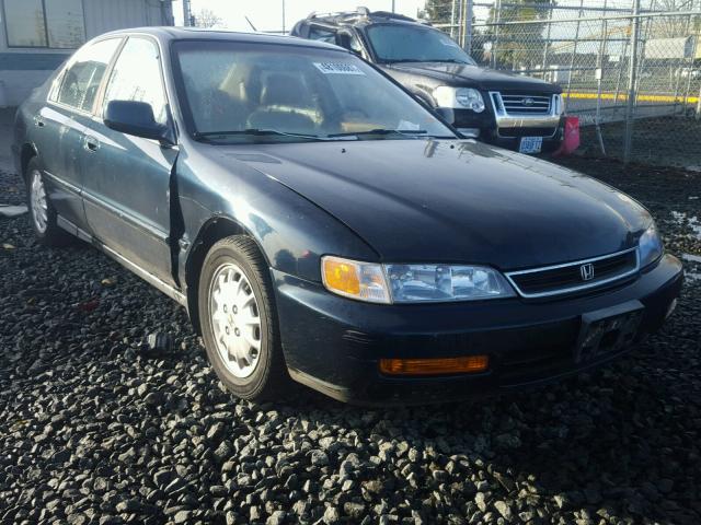 1HGCD5664TA185762 - 1996 HONDA ACCORD EX BLUE photo 1