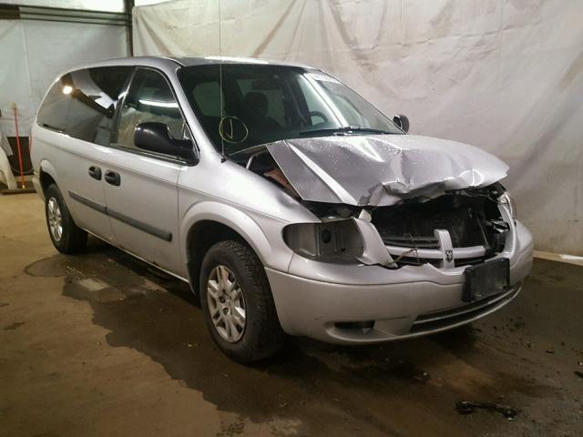 1D4GP24R56B552592 - 2006 DODGE GRAND CARA SILVER photo 1