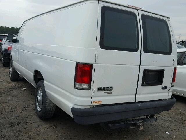 1FTNS24L26HA46018 - 2006 FORD ECONOLINE WHITE photo 3