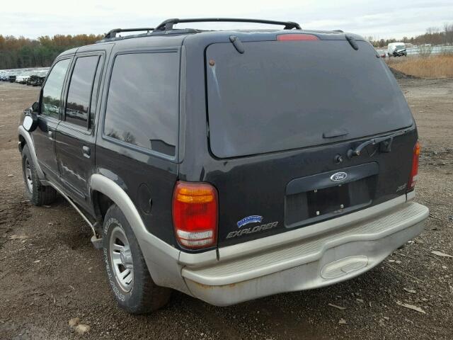 1FMZU72X2YZB26491 - 2000 FORD EXPLORER X BLACK photo 3