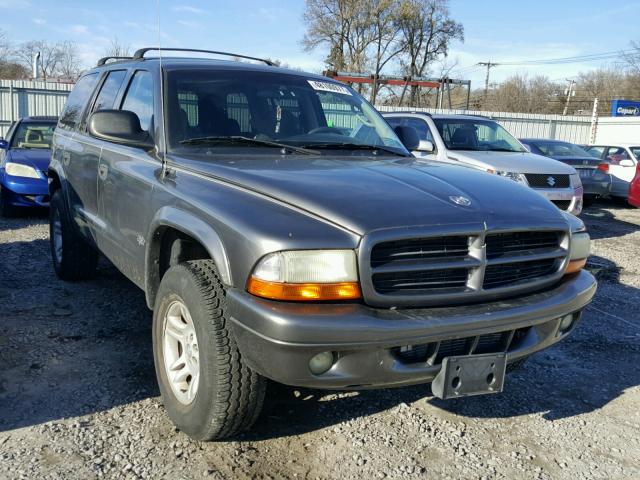 1B4HS38N12F192962 - 2002 DODGE DURANGO SP GRAY photo 1