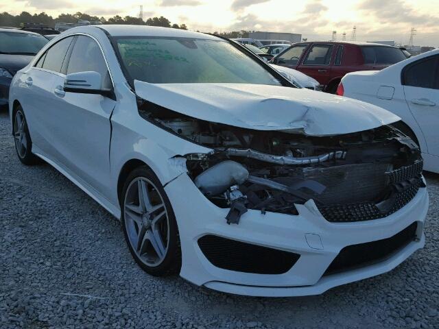 WDDSJ4EB2EN051796 - 2014 MERCEDES-BENZ CLA 250 WHITE photo 1