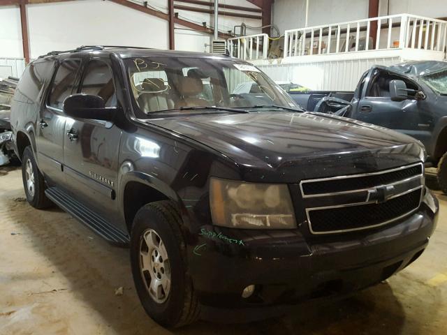 1GNFC16007R410423 - 2007 CHEVROLET SUBURBAN C BLACK photo 1