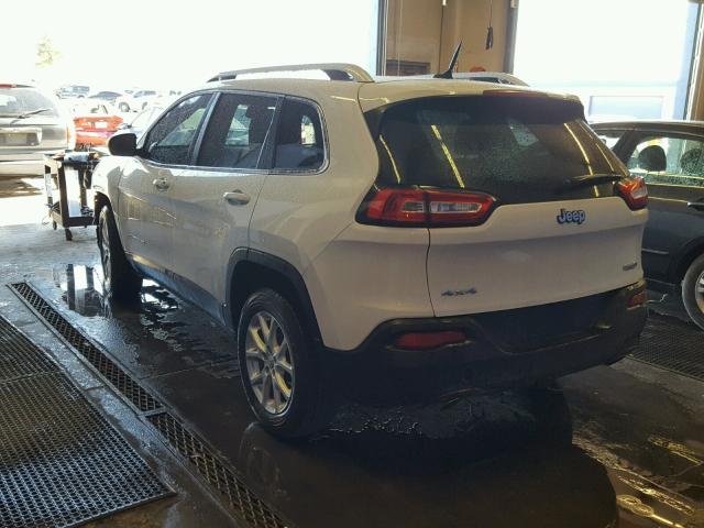 1C4PJMCS6EW252226 - 2014 JEEP CHEROKEE L WHITE photo 3