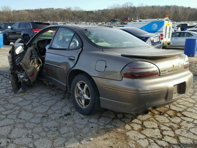 1G2WP52K82F208181 - 2002 PONTIAC GRAND PRIX BROWN photo 3