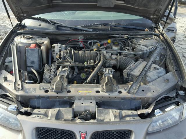 1G2WP52K82F208181 - 2002 PONTIAC GRAND PRIX BROWN photo 7