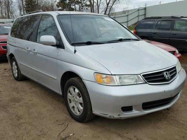 5FNRL18074B119258 - 2004 HONDA ODYSSEY EX SILVER photo 1