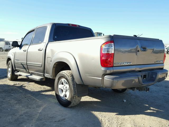 5TBDT48166S543705 - 2006 TOYOTA TUNDRA DOU GRAY photo 3