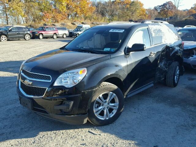 2GNFLFE32F6100874 - 2015 CHEVROLET EQUINOX LT BLACK photo 2