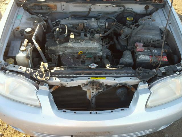 3N1CB51D33L782987 - 2003 NISSAN SENTRA XE SILVER photo 7