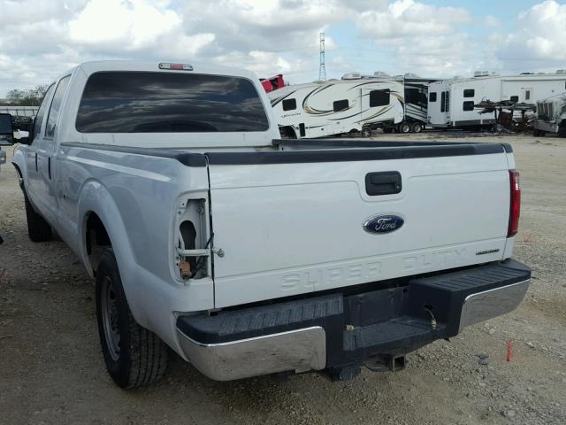 1FT7W2A6XFEB87366 - 2015 FORD F250 SUPER WHITE photo 3