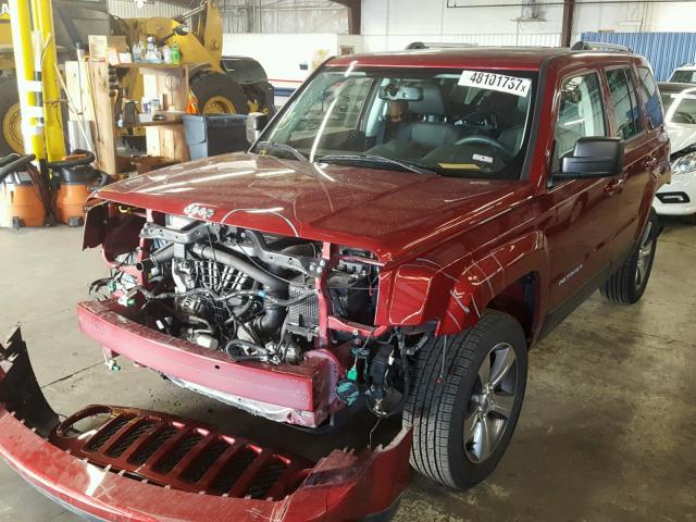 1C4NJRFB3GD814744 - 2016 JEEP PATRIOT LA MAROON photo 2