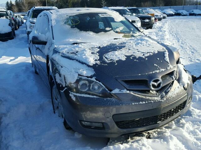 JM1BK343171690192 - 2007 MAZDA 3 HATCHBAC GRAY photo 1