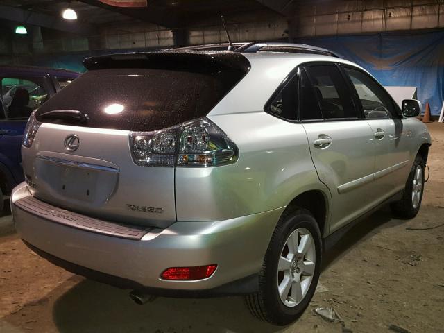 2T2HK31U37C007066 - 2007 LEXUS RX 350 SILVER photo 4