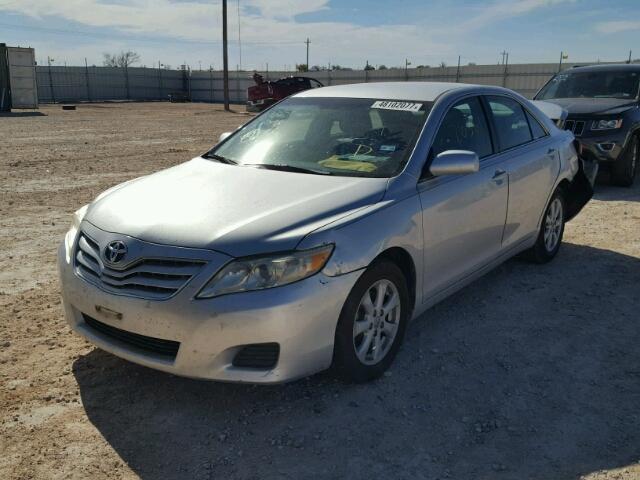 4T4BF3EK7BR179816 - 2011 TOYOTA CAMRY BASE SILVER photo 2