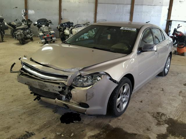 1G1ZA5EU8BF368593 - 2011 CHEVROLET MALIBU LS TAN photo 2