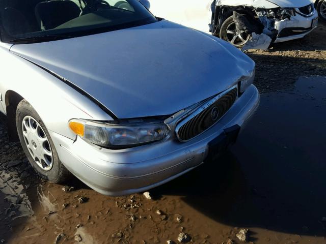 2G4WS52J4Y1354736 - 2000 BUICK CENTURY CU SILVER photo 9