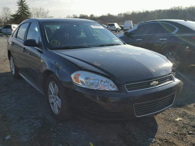 2G1WA5EK6B1101767 - 2011 CHEVROLET IMPALA LS BLACK photo 1