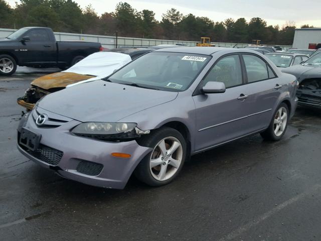 1YVHP80C565M57755 - 2006 MAZDA 6 I GRAY photo 2