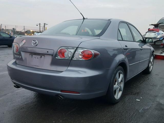 1YVHP80C565M57755 - 2006 MAZDA 6 I GRAY photo 4