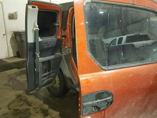 5J6YH28645L009252 - 2005 HONDA ELEMENT EX ORANGE photo 9