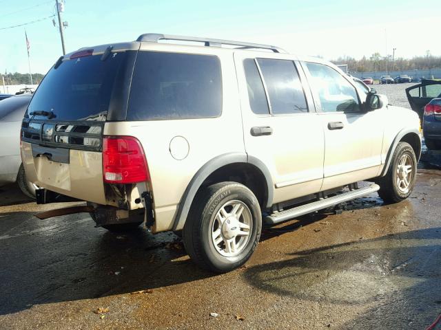 1FMZU62K73UB22117 - 2003 FORD EXPLORER X TAN photo 4