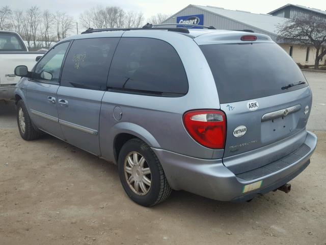 2C4GP54L25R140169 - 2005 CHRYSLER TOWN & COU SILVER photo 3