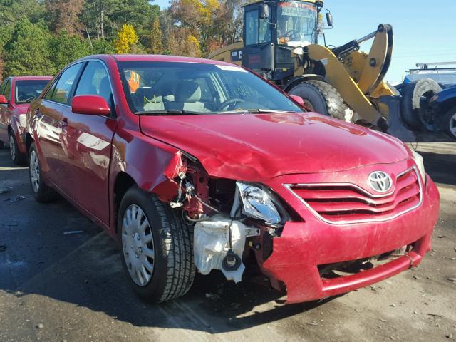 4T1BF3EK9BU717989 - 2011 TOYOTA CAMRY BASE RED photo 1