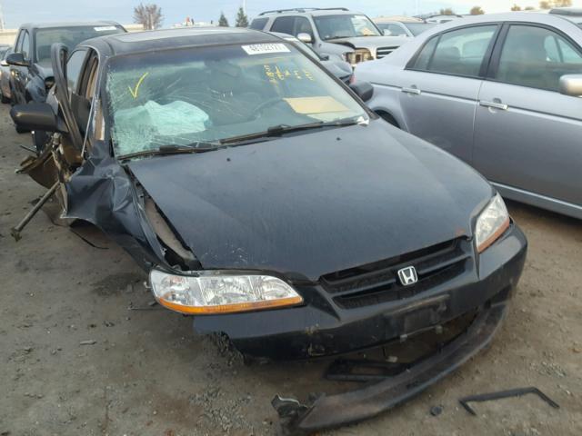 1HGCG6674WA242536 - 1998 HONDA ACCORD EX BLACK photo 1