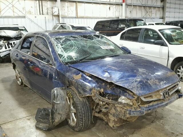 1HGCM66533A074391 - 2003 HONDA ACCORD EX BLUE photo 1