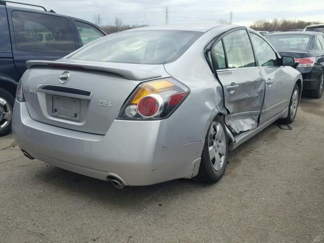 1N4AL21EX8N411749 - 2008 NISSAN ALTIMA 2.5 SILVER photo 4