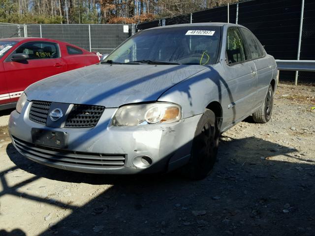 3N1CB51D94L902857 - 2004 NISSAN SENTRA 1.8 SILVER photo 2