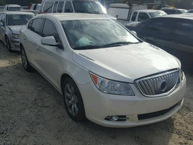 1G4GC5EG6AF190938 - 2010 BUICK LACROSSE C WHITE photo 1