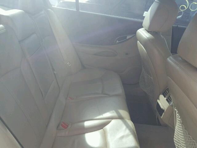 1G4GC5EG6AF190938 - 2010 BUICK LACROSSE C WHITE photo 6